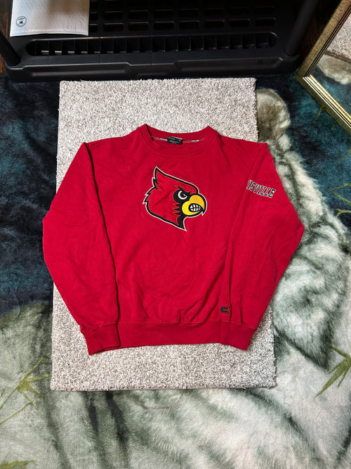 Louisville Cardinals Men’s Sweatshirt – Size Large, Official College Apparel